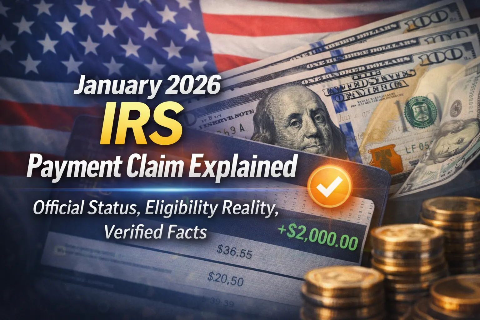 January 2026 IRS Payment