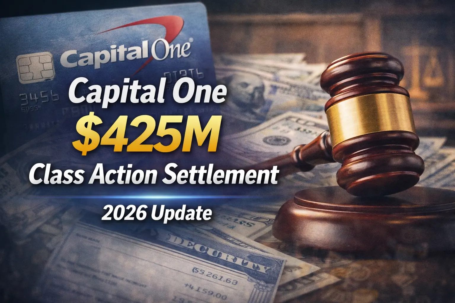 Capital One $425M Class Action Settlement 2026