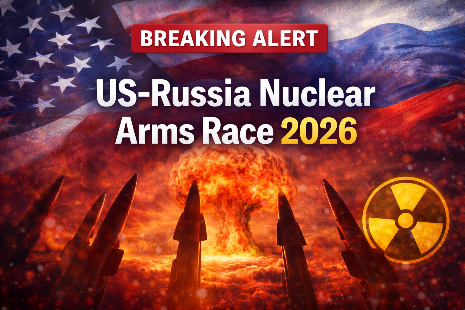 Breaking Alert US Russia Nuclear Arms Race 2026 Raises Global Alarm After New START Treaty Ends