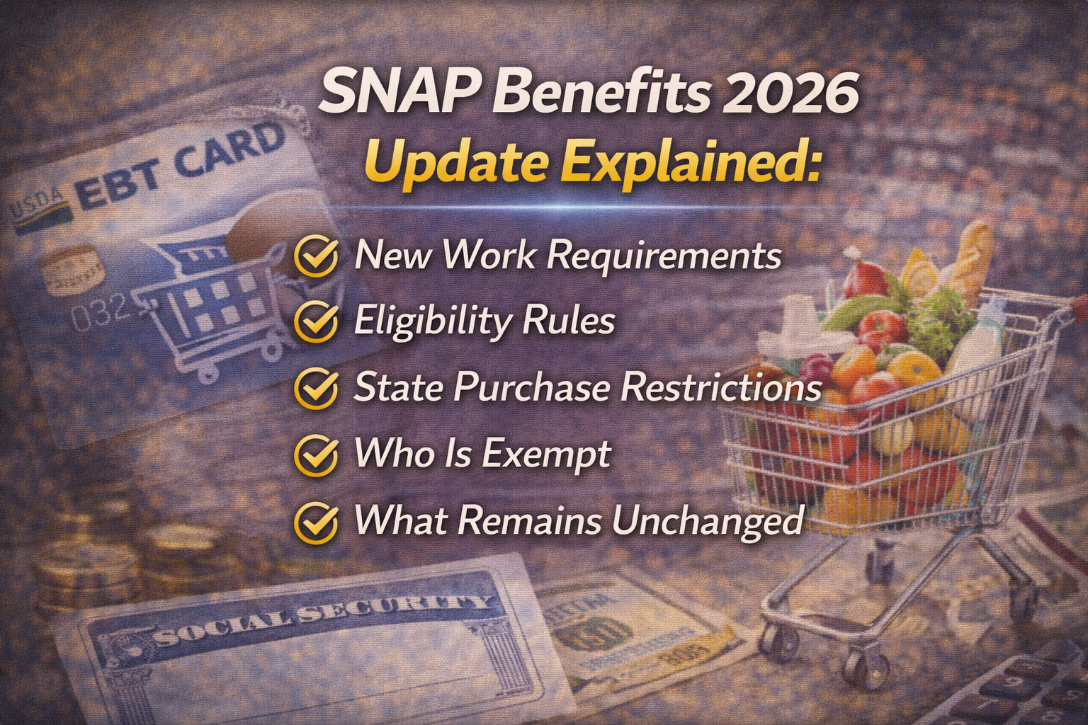 SNAP Benefits 2026 Update Explained
