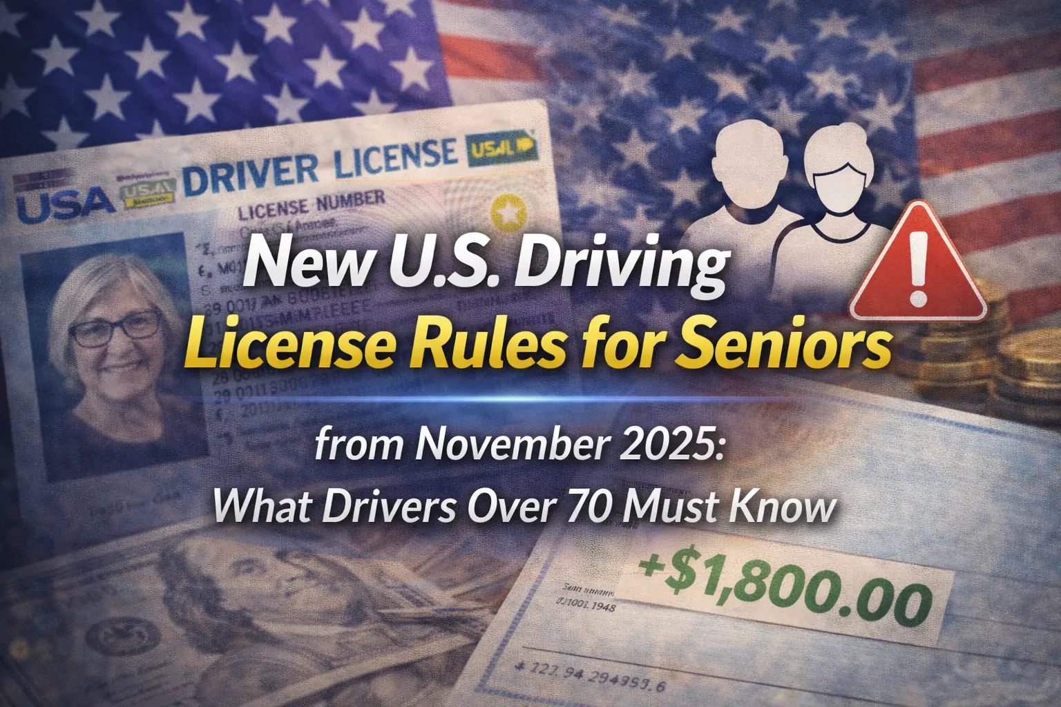 New U.S. Driving License Rules for Seniors from November 2025